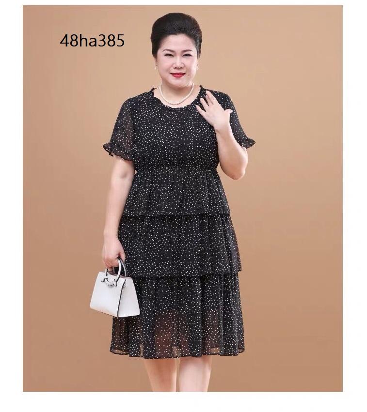 ha385- Đầm trung niên cao cấp