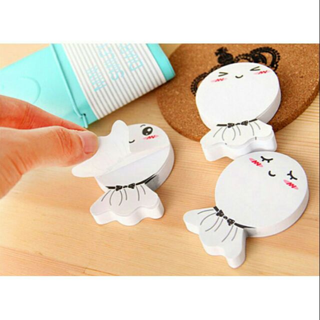 Giấy nhớ giấy note hình cầu mưa