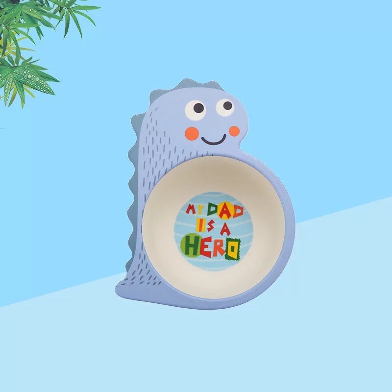 Bát Ăn Dặm Sợi Tre Cao Cấp Cho Bé