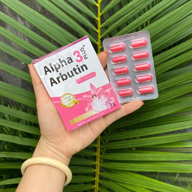 [CHUẨN] Kích Trắng ALPHA ARBUTIN 3 Plus Thái Lan