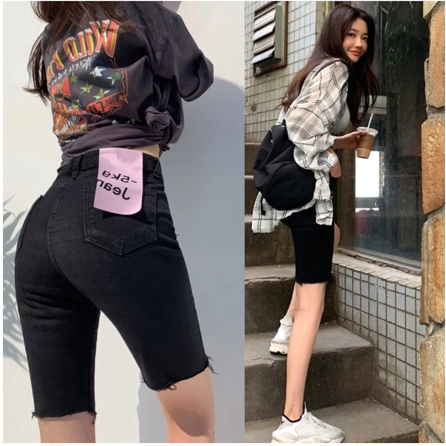 [HCM]QUẦN NGỐ NỮ LỬNG ĐEN VẢI CO GIÃN CÓ BIG SIZE