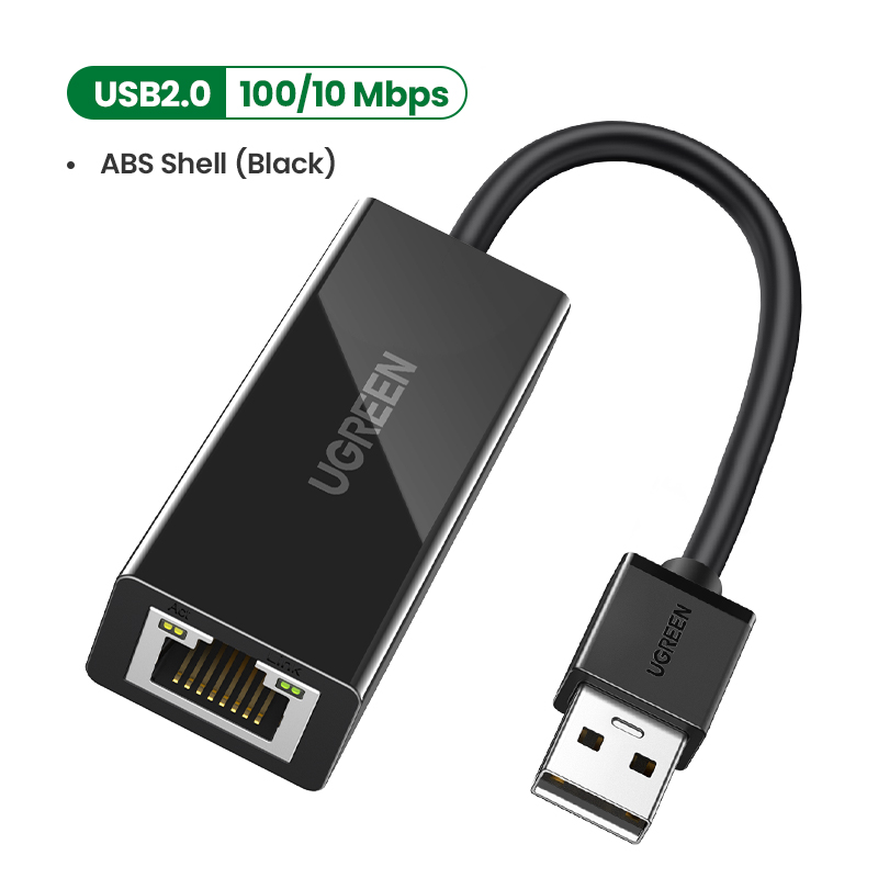 Ugreen bộ chuyển đổi 100mbs / 1000mbs usb ethernet adapter card mạng usb 3.0 sang usb rj45 lan cho pc windows 10 xiaomi mi box 3 / s nintendo switch ethernet usb