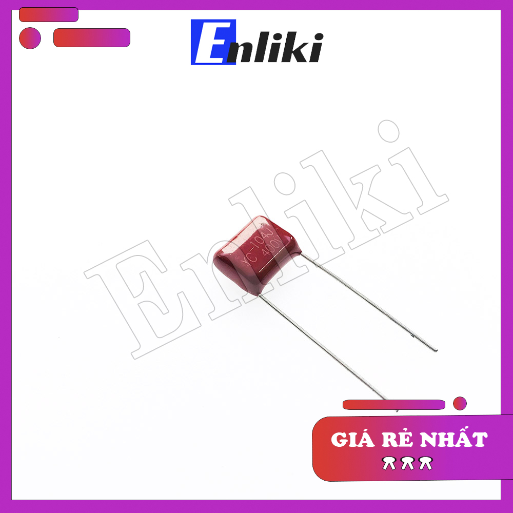 Tụ 0.1uF CBB 104J 400V 10mm