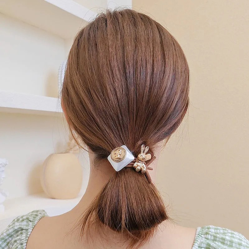 Dây cột tóc thỏ hoàng kim cực xinh - KAShop