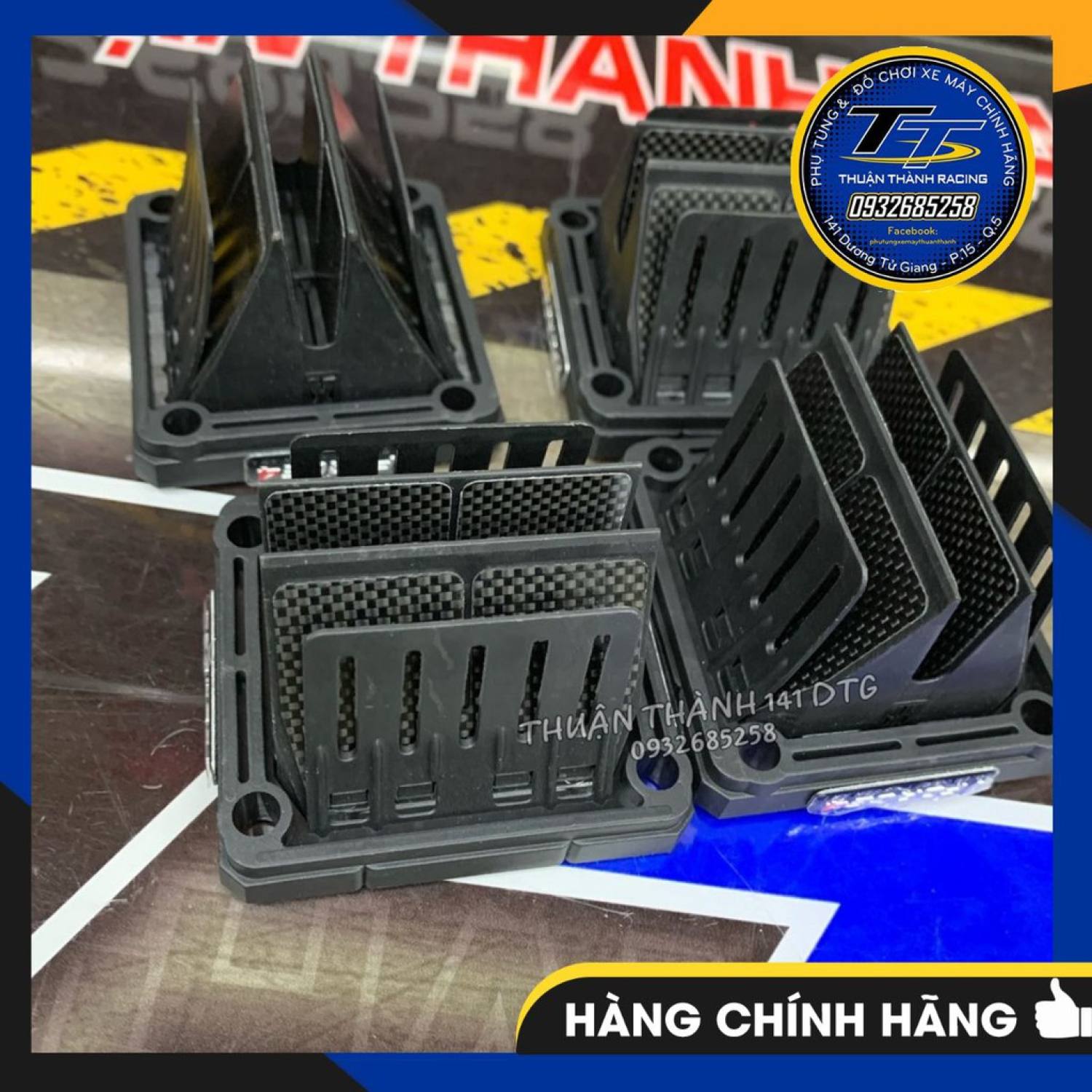 Lưỡi gà cacbon yaz - vforce 4 - yaz125