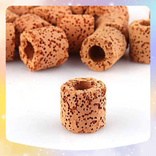 [Hoàn Tiền 10%][HCM]Sứ Lỗ Đỏ vật liệu lọc hồ cá cảnh (bịch 500gram)