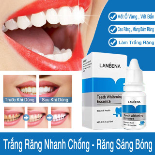 [HCM]LANBENA Tinh Chất Tẩy Trắng Răng Essence Hiệu Quả Khử Mùi Hôi Miệng Tẩy Vết Ố Vàng Whitening Teeth Treatment Oral thumbnail