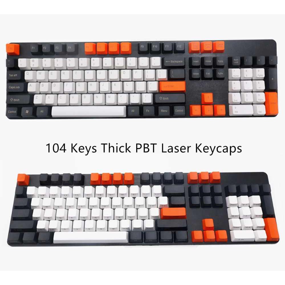 [Mã ELFLASH5 giảm 20K đơn 50K] KEYCAP PBT CARBON OEM Profile 104 PHÍM