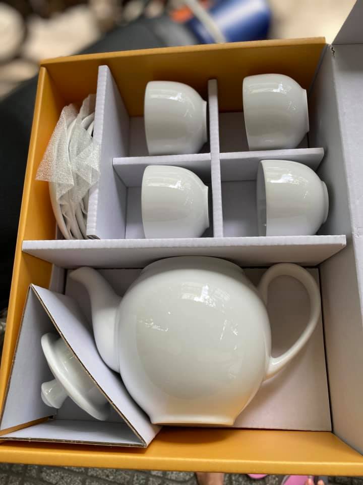 [HCM]BỘ ẤM TRÀ CAO CẤP MINH LONG