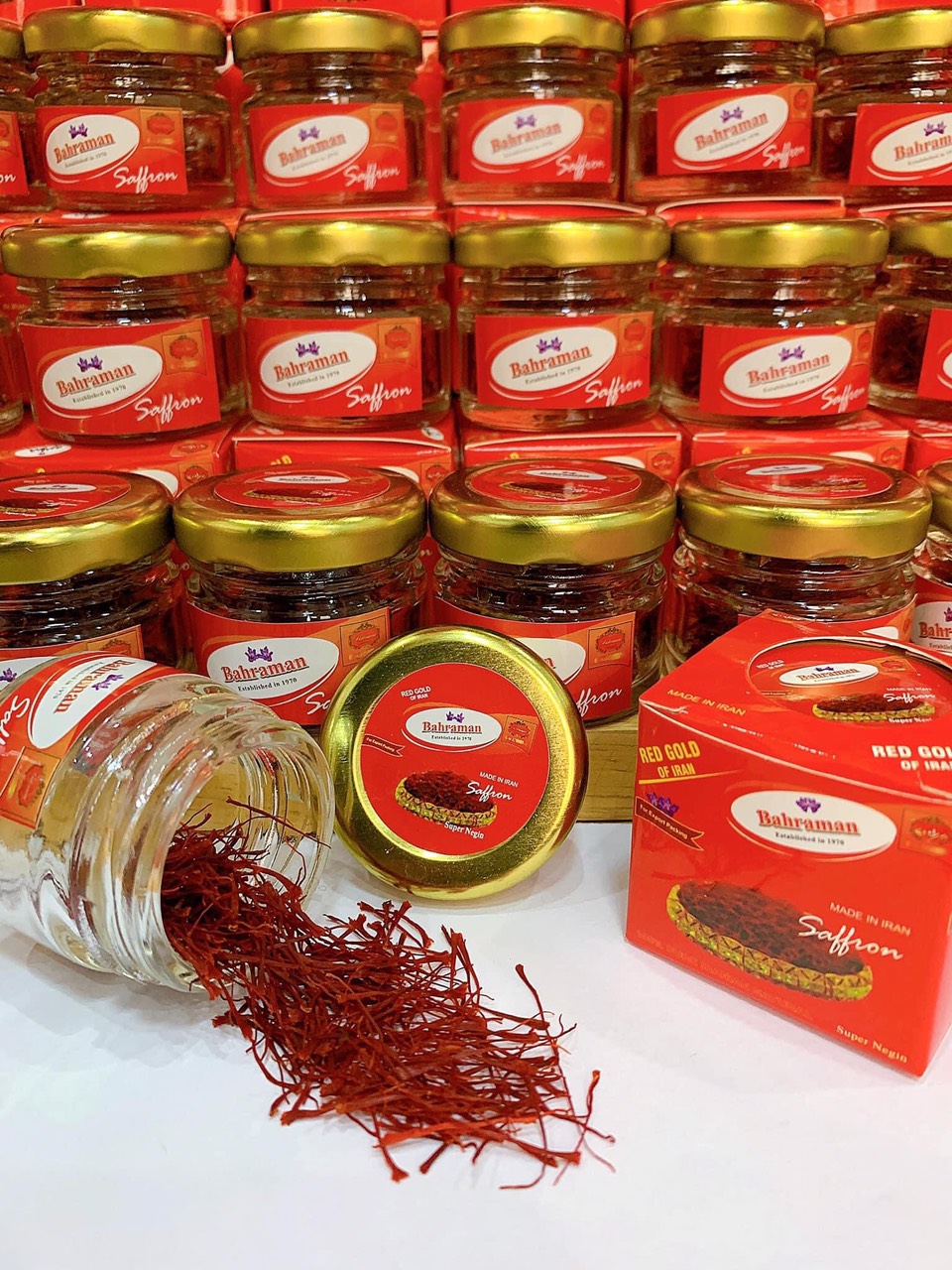 Combo 10 hộp saffron Super Negin giá sỉ (1gr/hộp)
