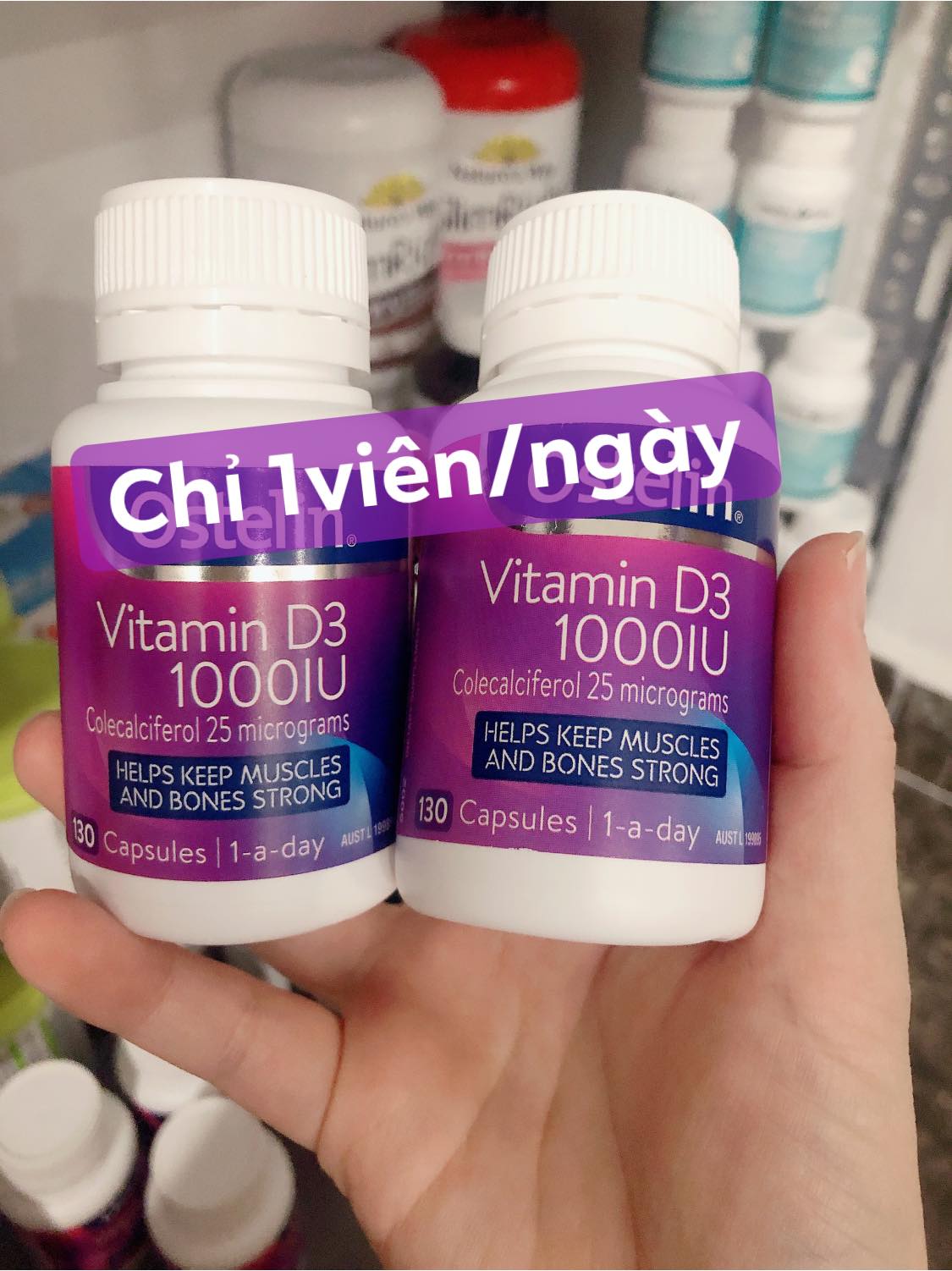 Vitamin D3 Ostelin 1000IU