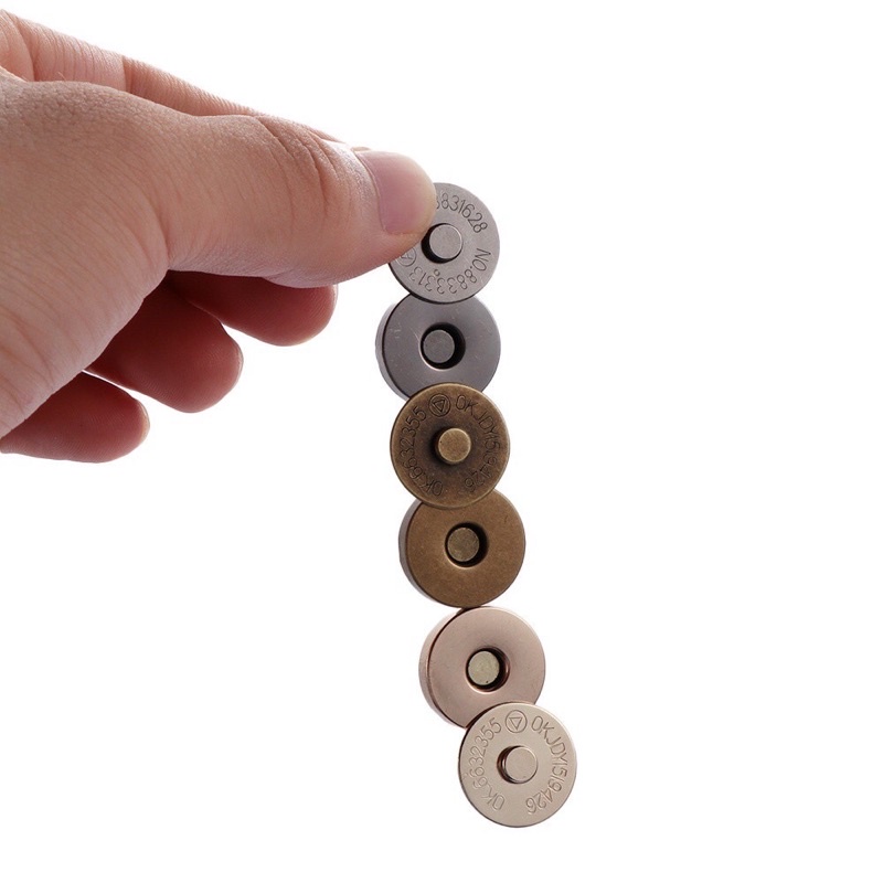 Pair of Magnetic Snap Buttons - Wallet Accessories