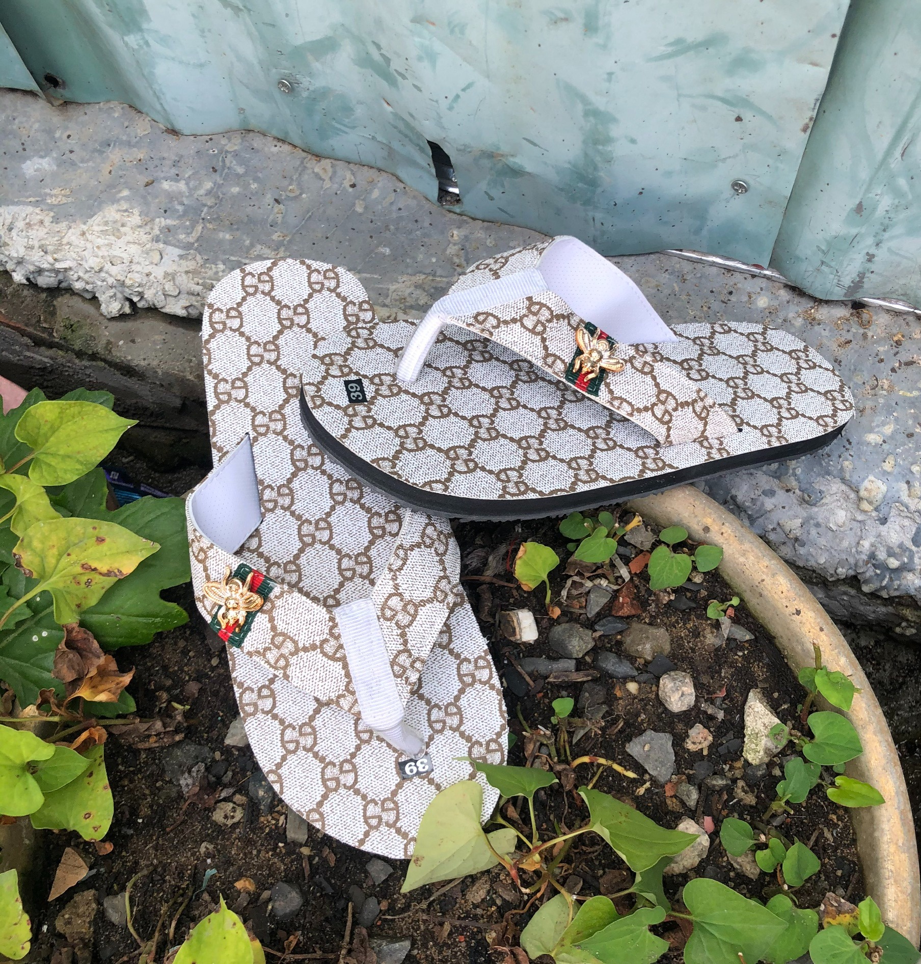[FREESHIP + HOÀN TIỀN 50K] sandal đồng nai dép kẹp nam ( đế và quai màu kem mờ gg )