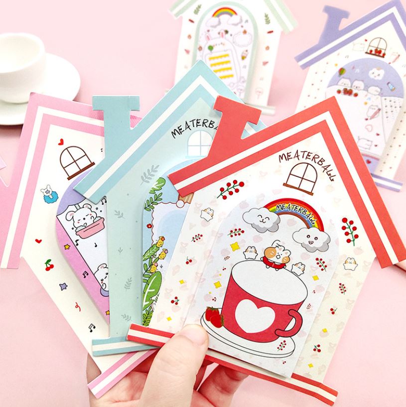 [HCM]Set giấy note ghi chú hình thỏ cute (50trang)