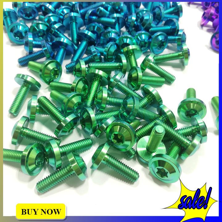 [HCM]Ốc Titan GR5 6li20 Đầu Dù Gắn che Pen Dàn Áo Wave....  (Giá 1 con) - Sản Phẩm Chất Lượng Gian Hàng Uy Tín Giá Cả Cực Tốt Mua Ngay.