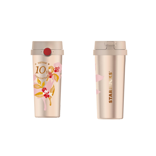 Bình Starbucks 16Oz (473ml) Irma Gold