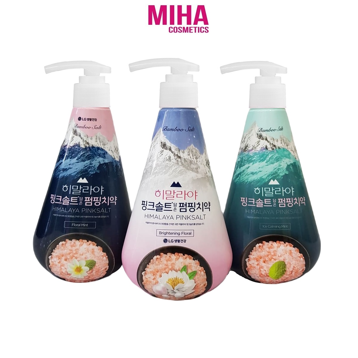 Kem Đánh Răng Muối Hồng Himalaya Pinksalt 285g Hàn Quốc