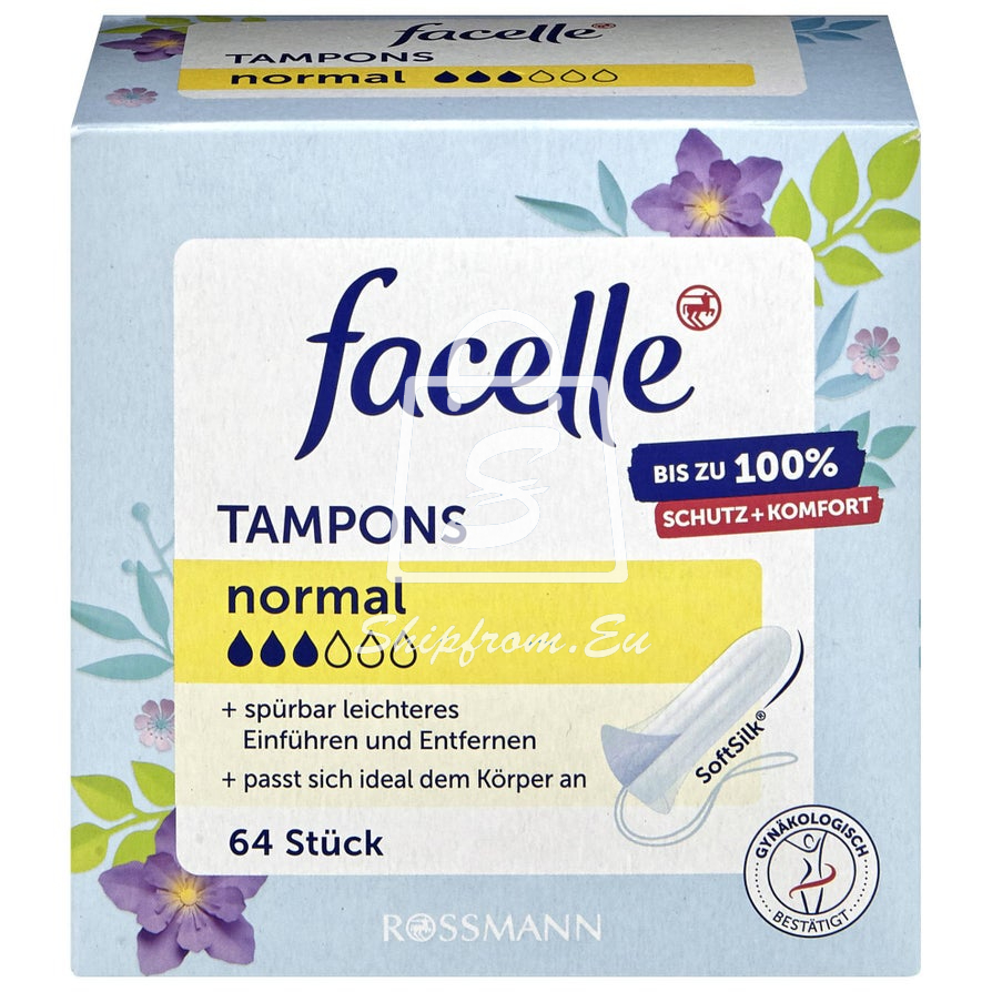 Tampon mẫu mới - Tampons Facelle đủ size chuẩn Đức