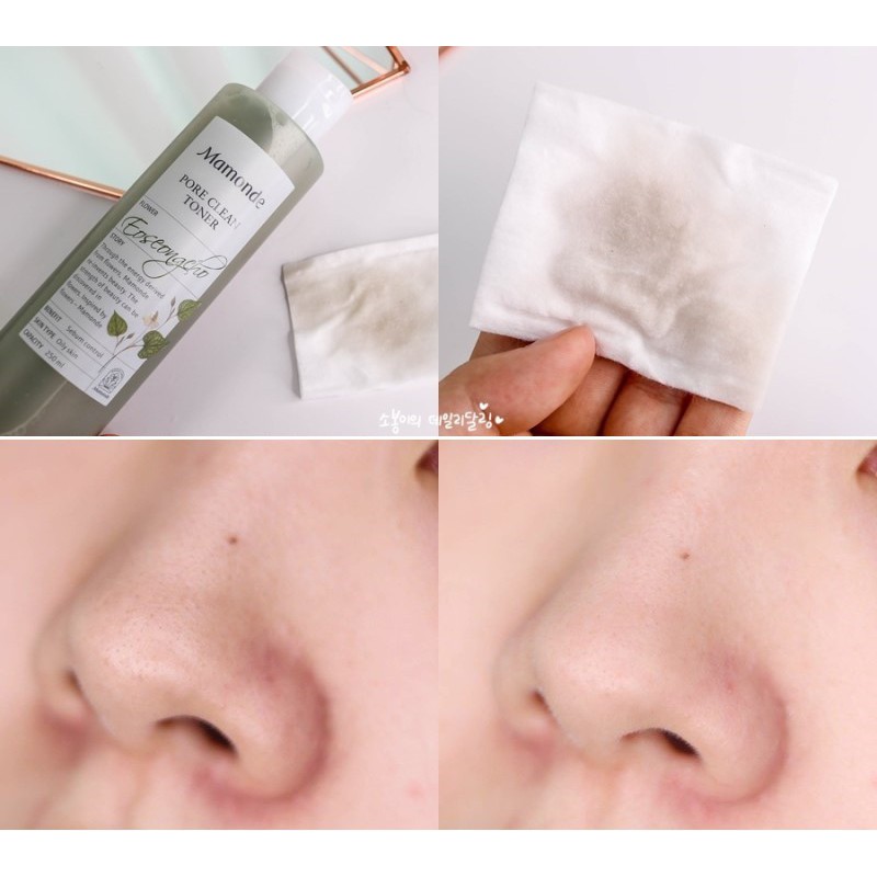 Nước hoa hồng Mamonde pore clean toner