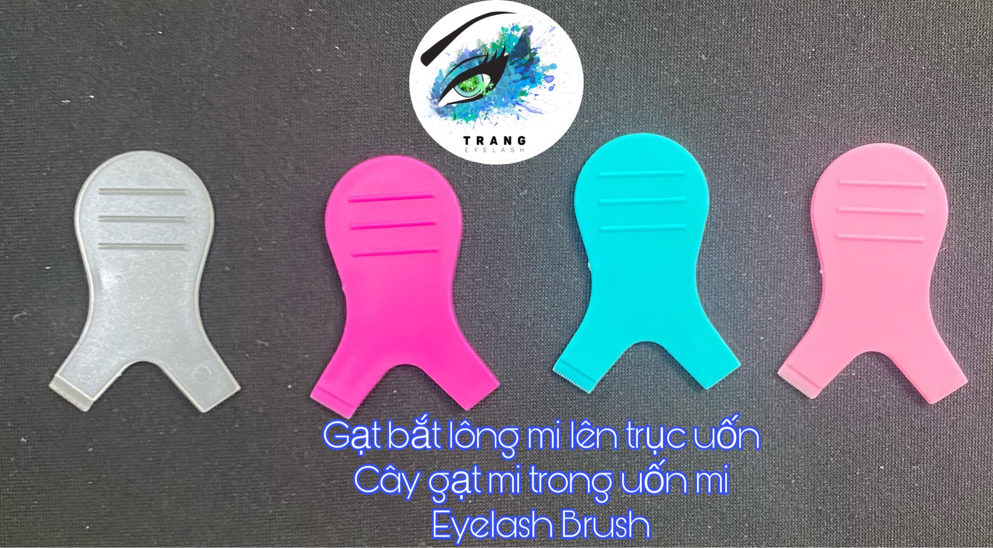 Thanh gạt uốn mi, thanh gạt bắt mi lên trục trong uốn mi, thanh gạt chải mi uốn mi