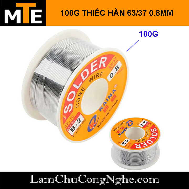 Thiếc hàn 63% CF-10 Dây 0.8mm Flux 2%