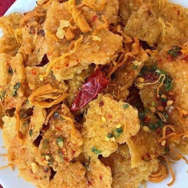[ HOÀN TIỀN 10% ][HCM]300gr cơm cháy mix khô gà