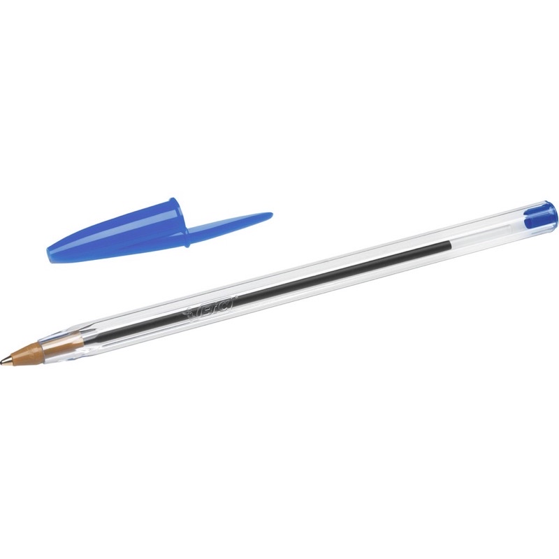 Siêu sale viết bút bi bic hàng pháp 1 cây, bút bic ngòi siêu êm cristal xtra smooth , cỡ ngòi 1.0 mm, 1 cây màu xanh