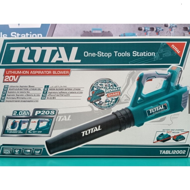 Máy thổi bụi thổi lá dùng pin Lithium 20V Total TABLI2002