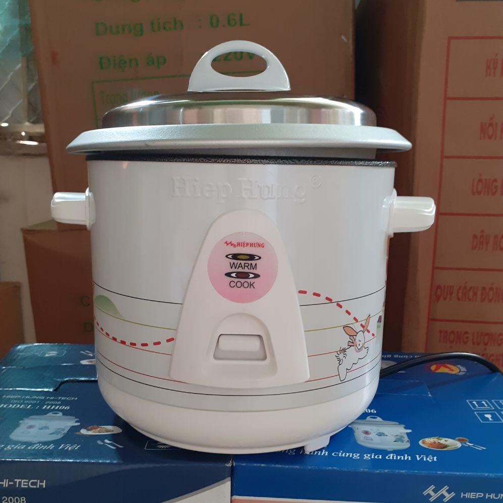 NỒI CƠM ĐIỆN HIỆP HƯNG NẮP RỜI 0,6L GIẢM 23K
