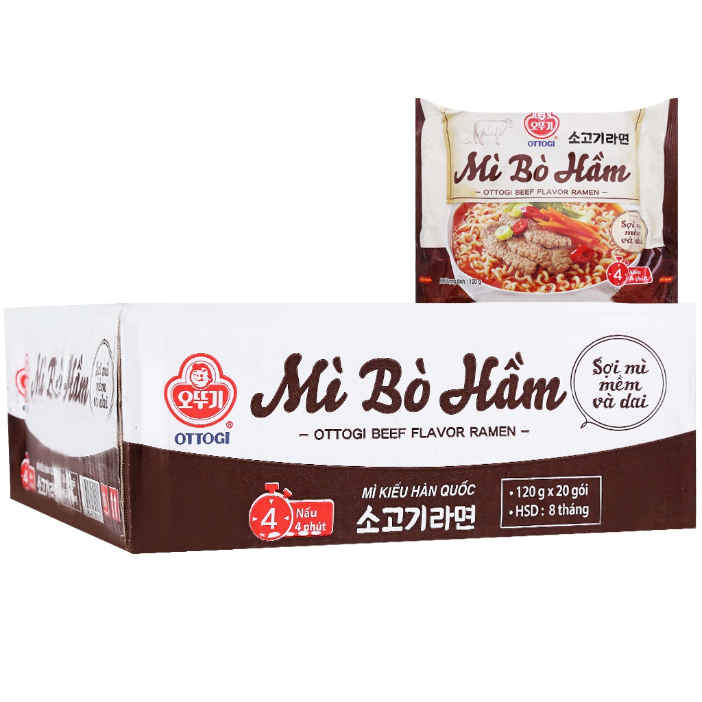 Mì Bò hầm OTTOGI 120g