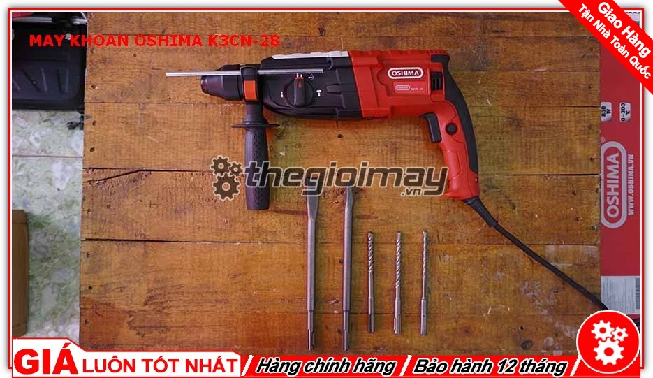 Máy khoan Oshima K3CN-28