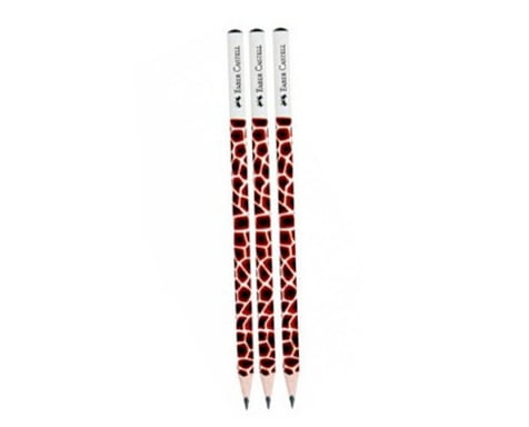 Faber-castell-118368p-bút chì đen motif giraffe