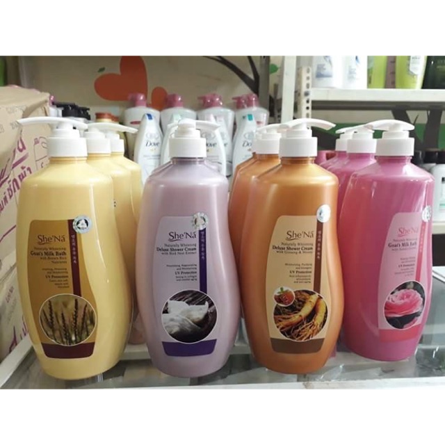 Sữa tắm dưỡng da She'na 1200ml Malaysia