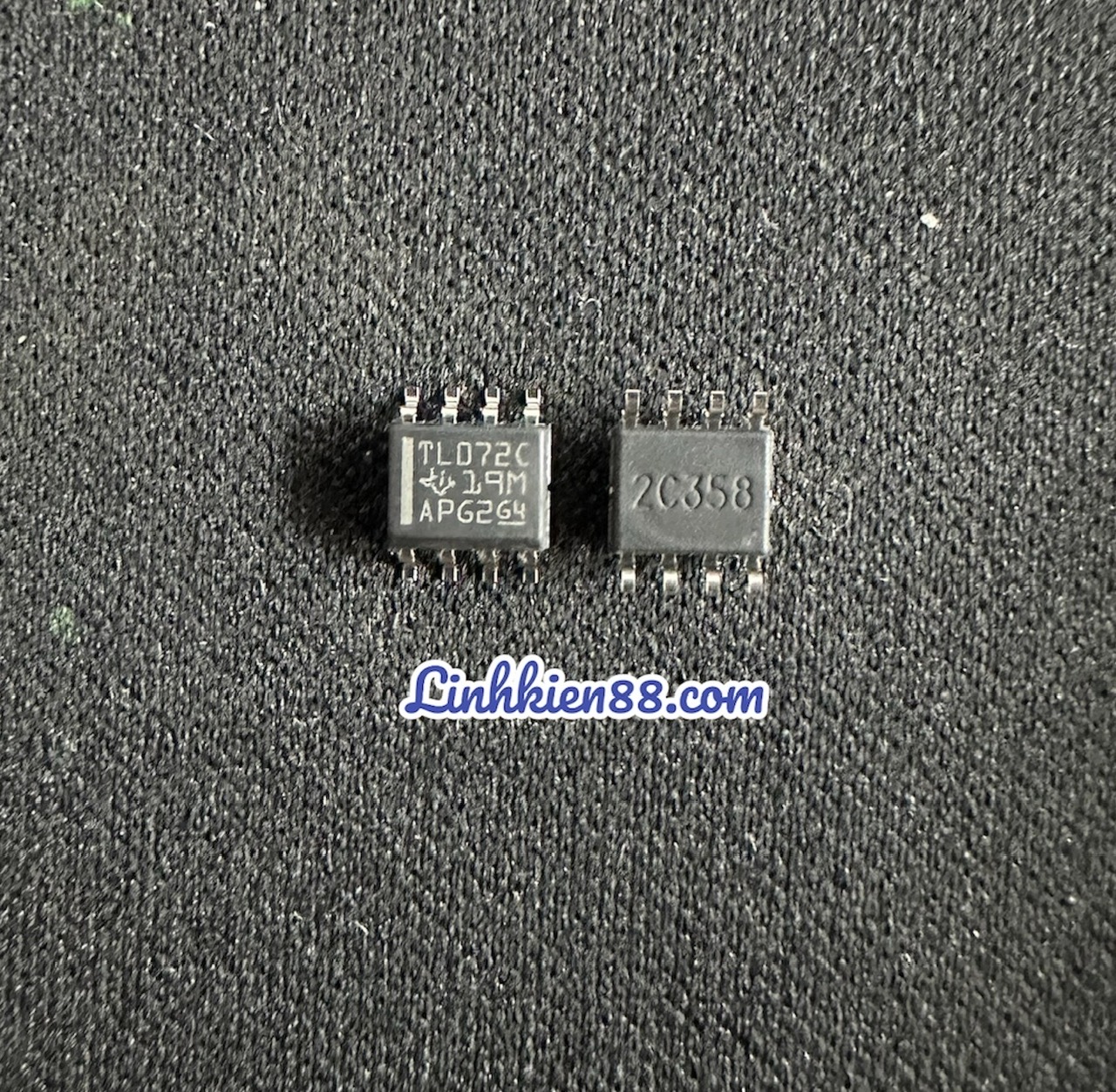 Opamp tl072c 072 dán sop-8