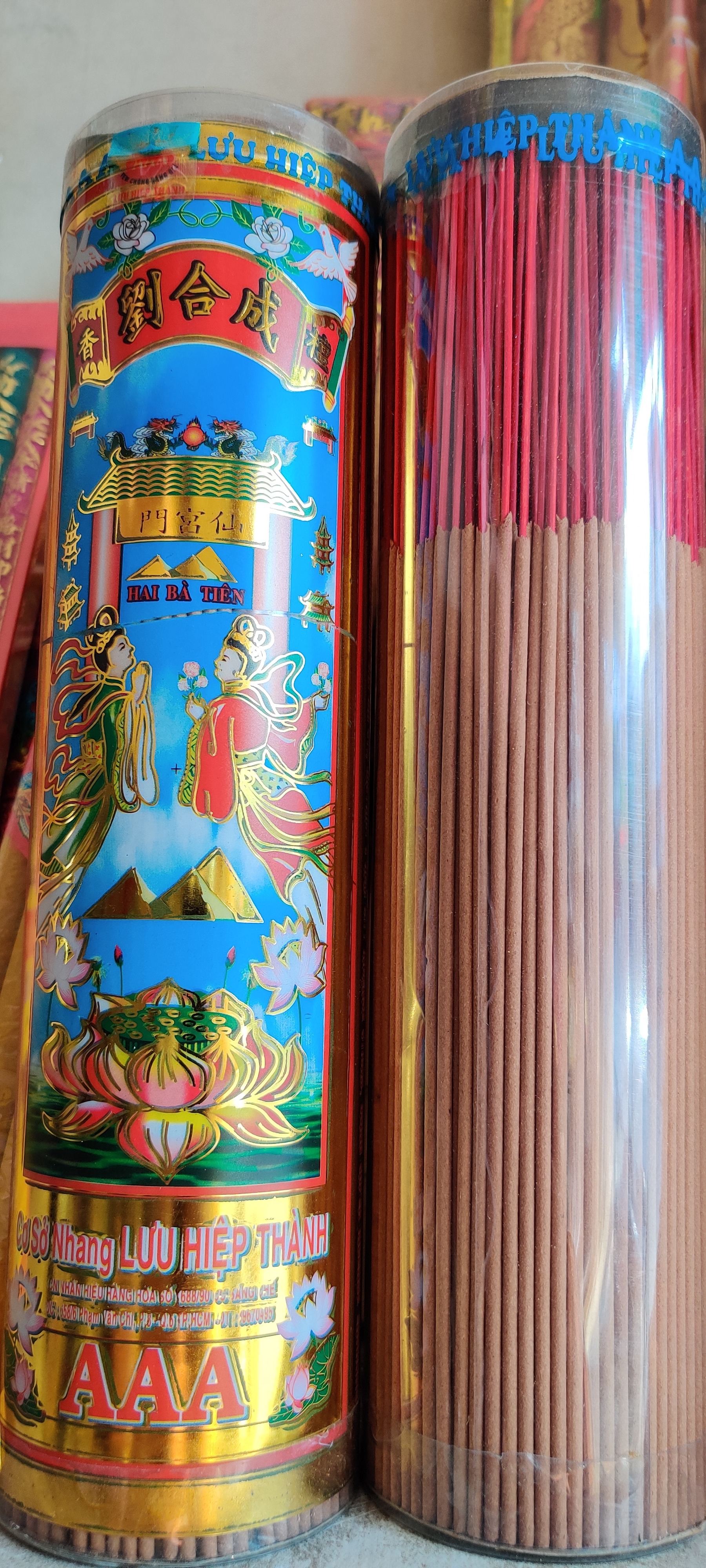 [HCM]Nhang 3A Ống Hai Bà Tiên 30 cm