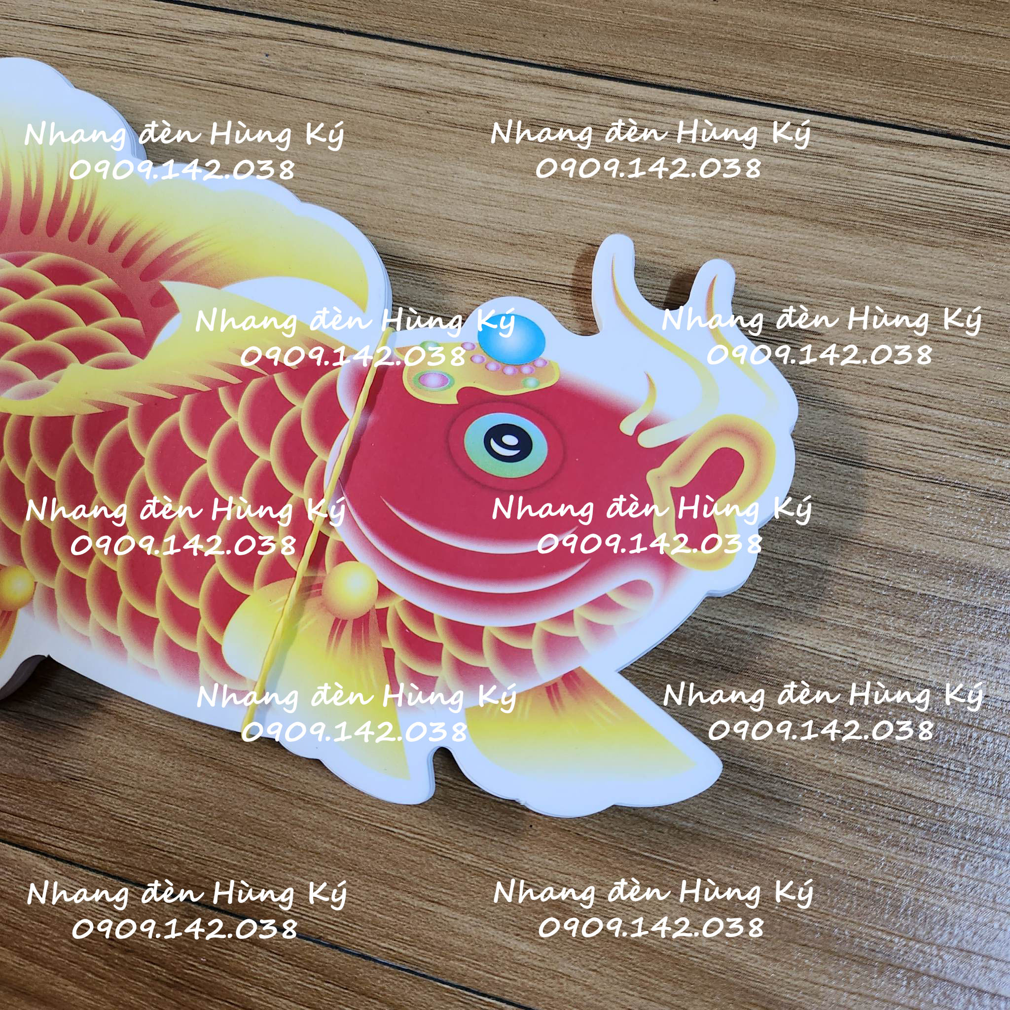 Hàng mã giấy cá chép cúng ông táo