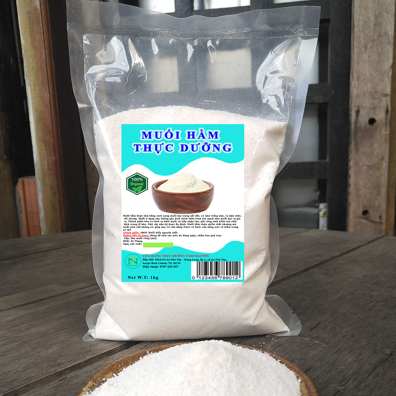 Muối hầm thực dưỡng 1kg