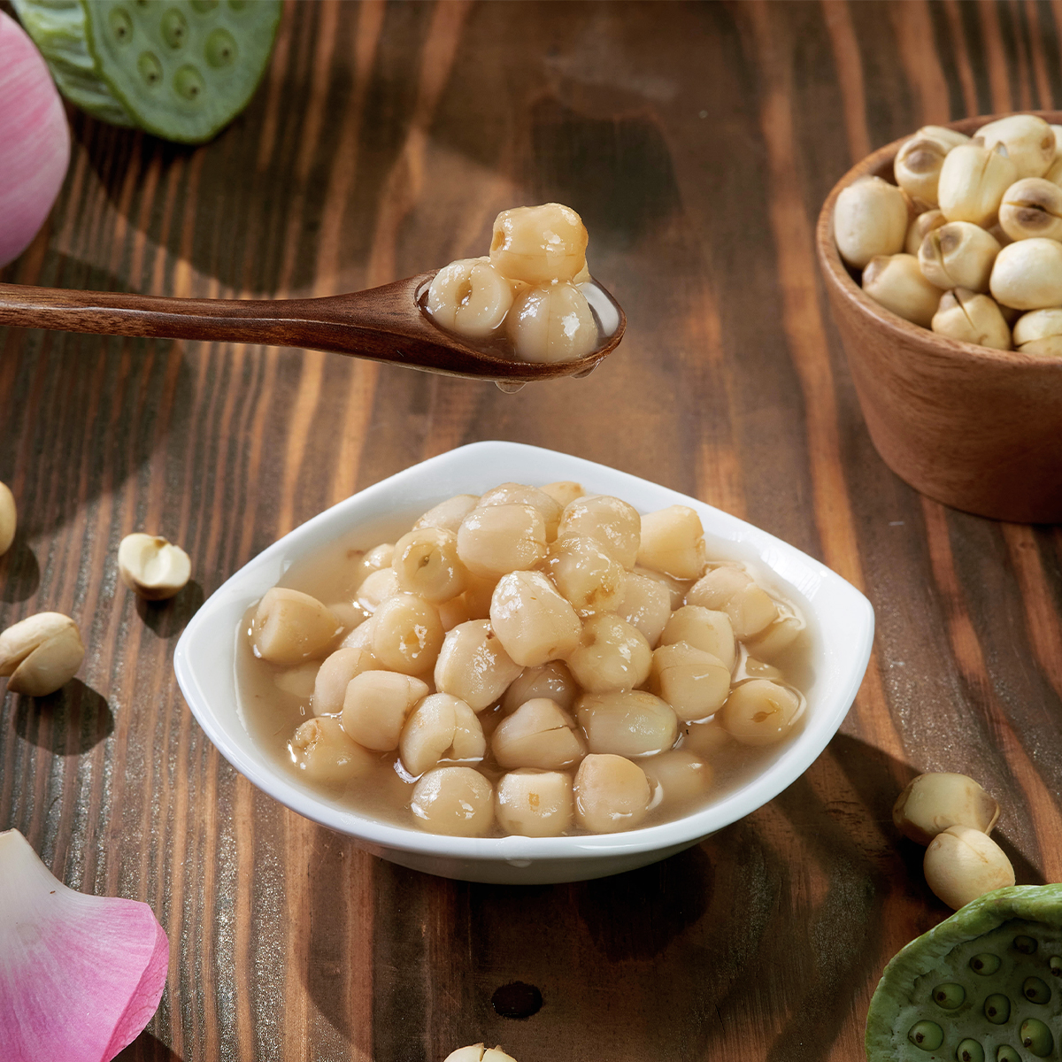 Hạt Sen Đóng Lon loại ngon 900g