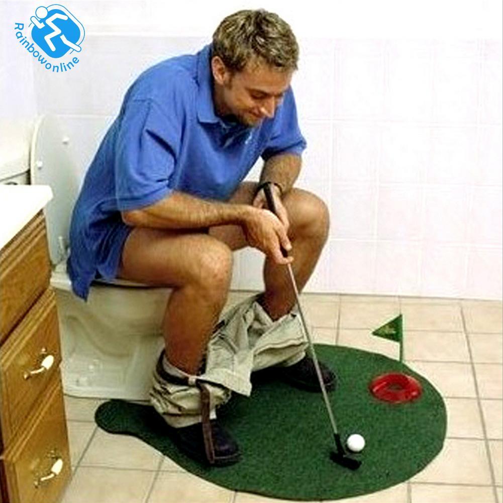 Nhà vệ sinh mới phòng tắm mini golf potty pubg trò chơi đồ chơi nam món quà mới lạ