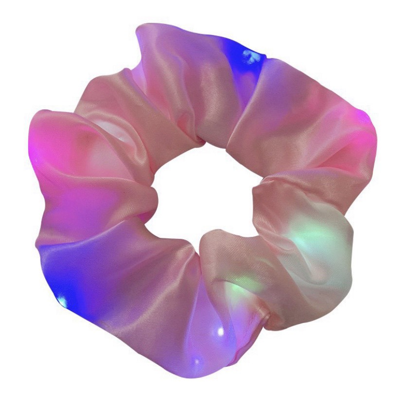 Dây Buộc Tóc Scrunchies Phát Sáng Siêu Cute Hottrend 2020