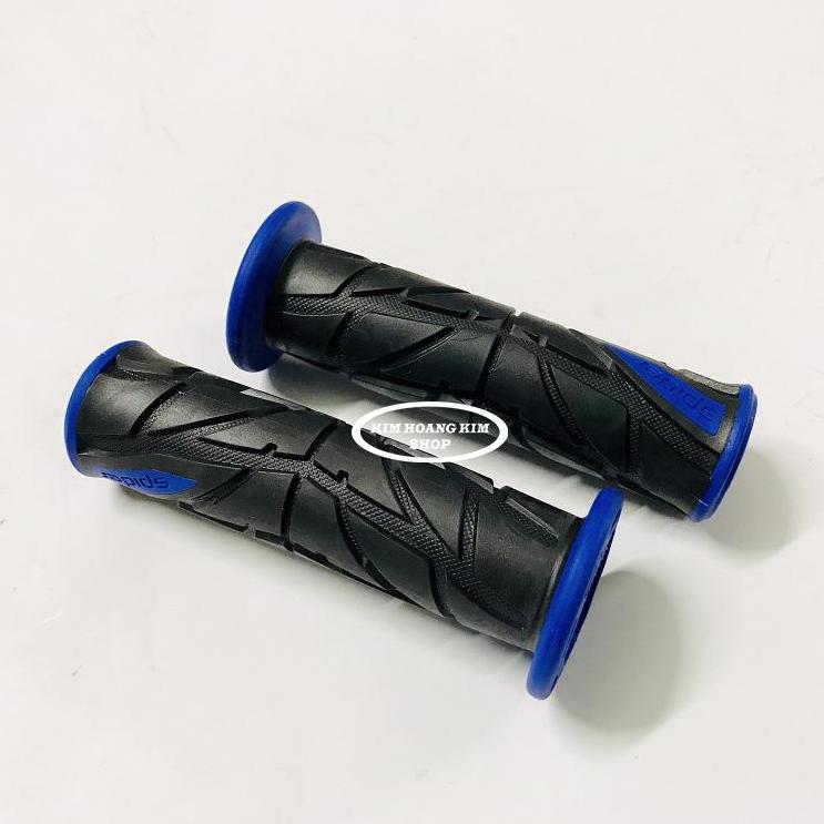 Cặp bao tay kiểu Spider gắn mọi loại xe máy (màu Xanh)
