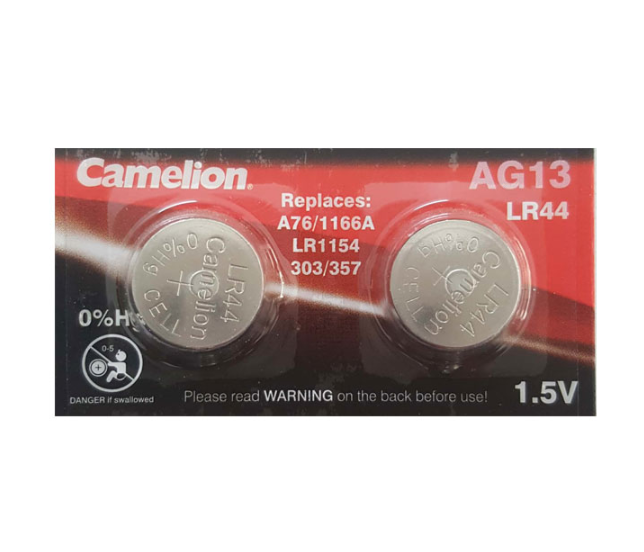 Pin đồng hồ ag13/lr44 camelion alkaline 1.5v - hàng chính hãng