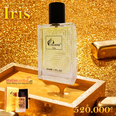 Nước Hoa Nam Iris 50ml Char.Me Cá Tính, Thơm Lâu