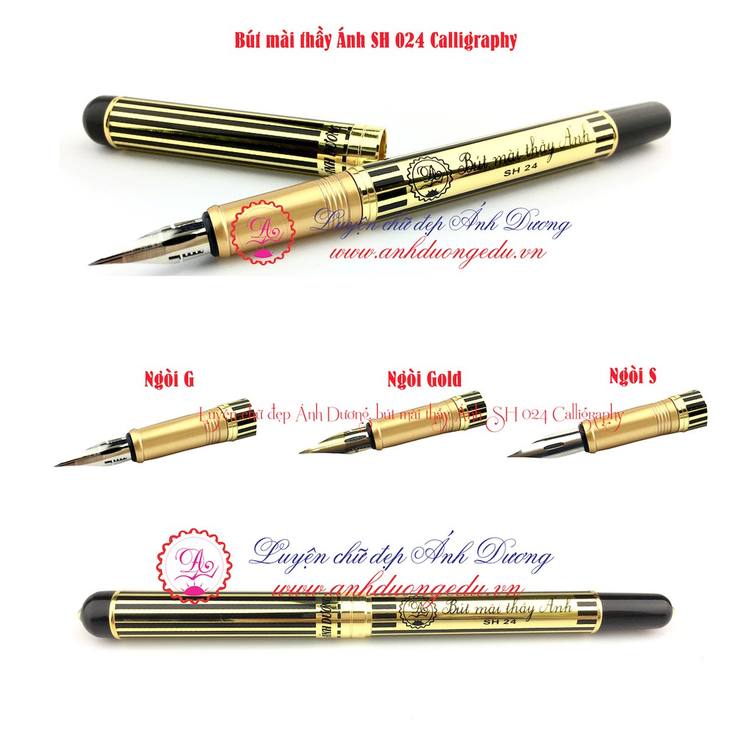 Bút mài Thầy Ánh  SH.024 calligraphy