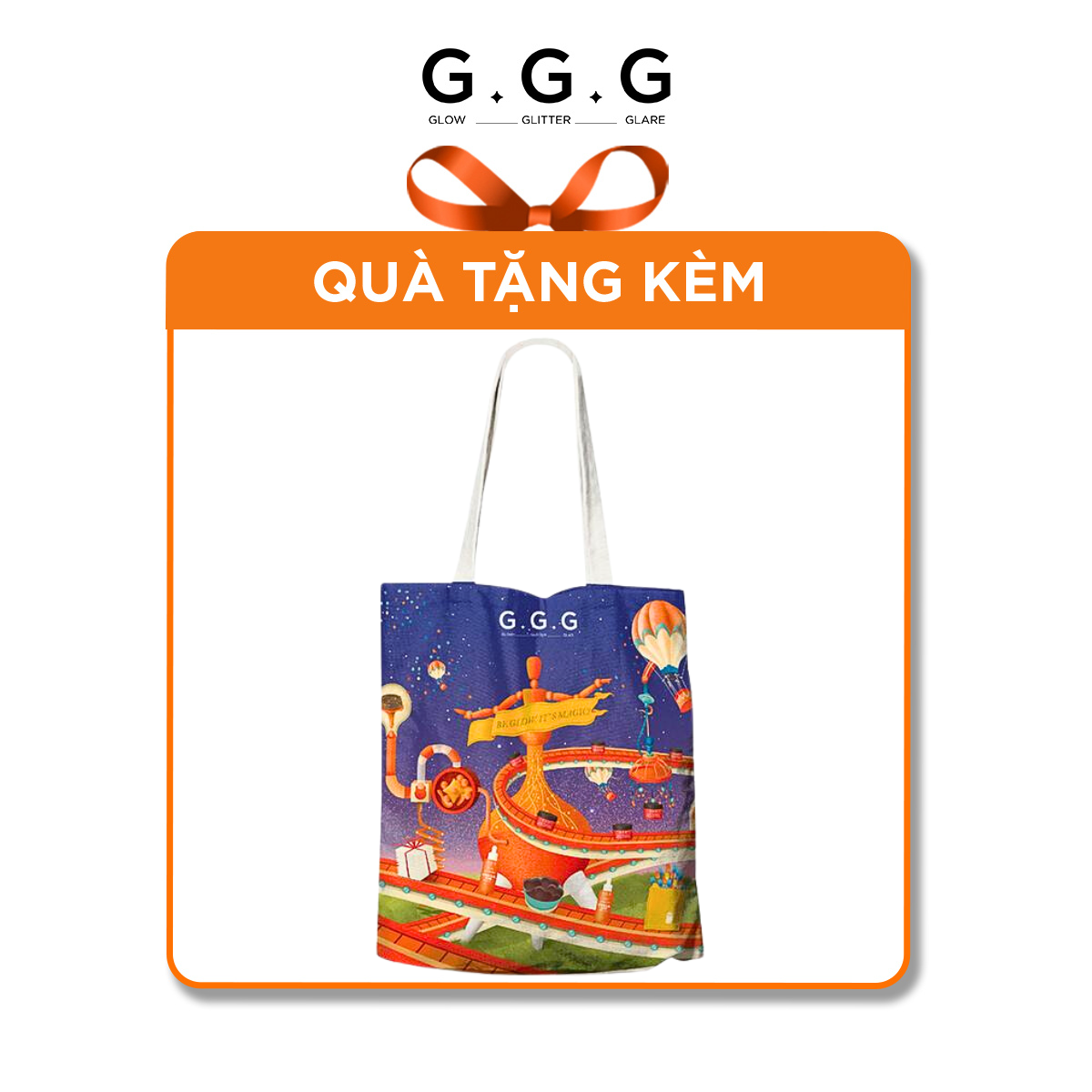 [HÀNG TẶNG KHÔNG BÁN] TÚI TOTE GGG ĐA NĂNG