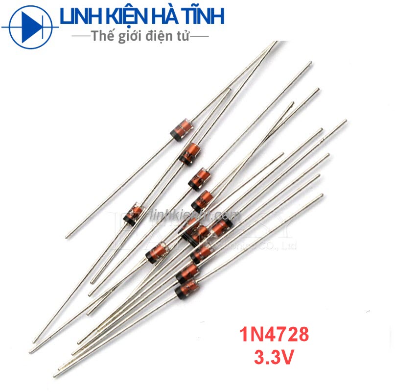 20 con đi ốt zener 3.3v 1n4728a 1w do-41