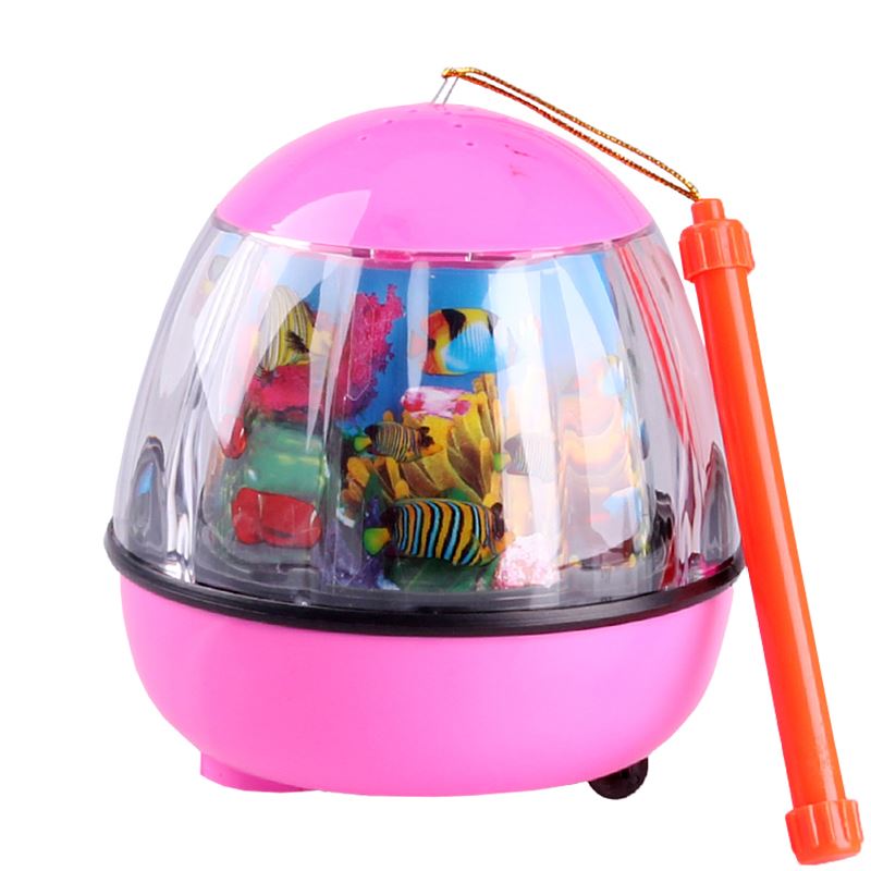 Đèn lồng trung thu bể cá xoay cho bé