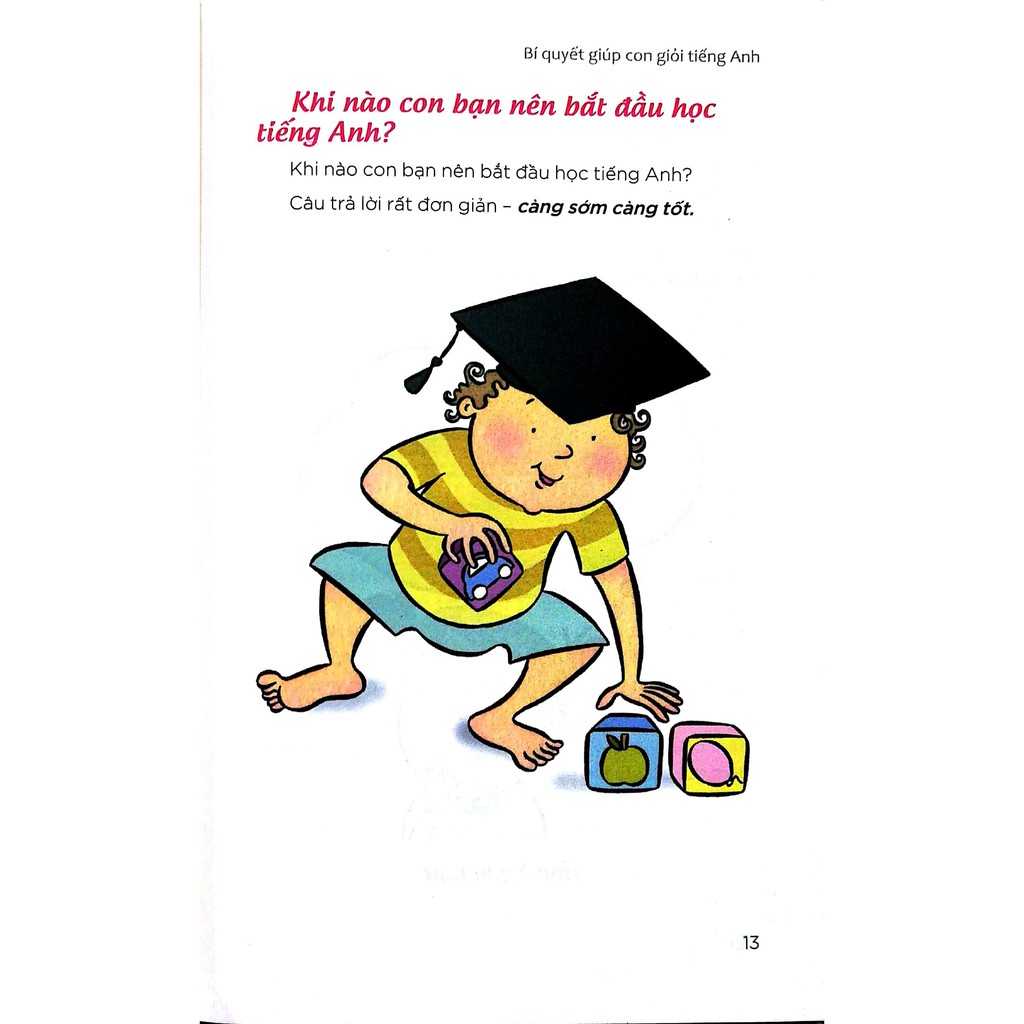Sách - Bí Quyết Giúp Con Giỏi Tiếng Anh