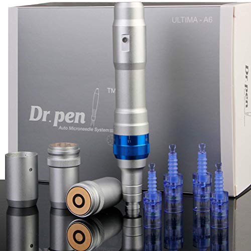 Máy phi kim dr pen a6, máy vi kim lăn kim cấy tảo cấy phấn tích điện,
