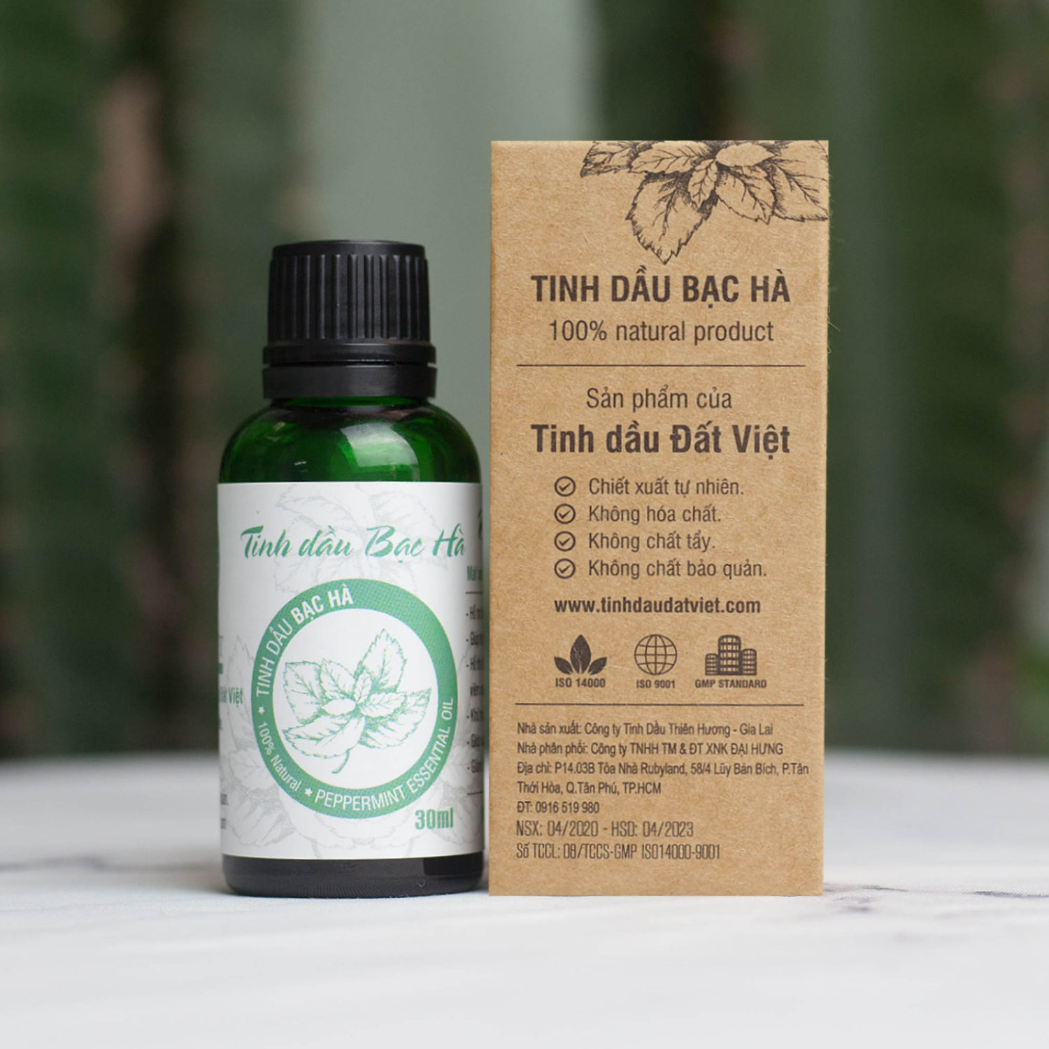 [HCM]Tinh Dầu Bạc Hà Đất Việt (30ml)